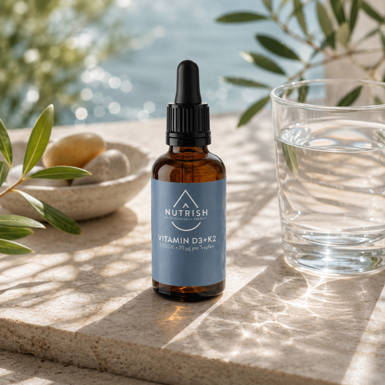 Vitamin D3 + K2