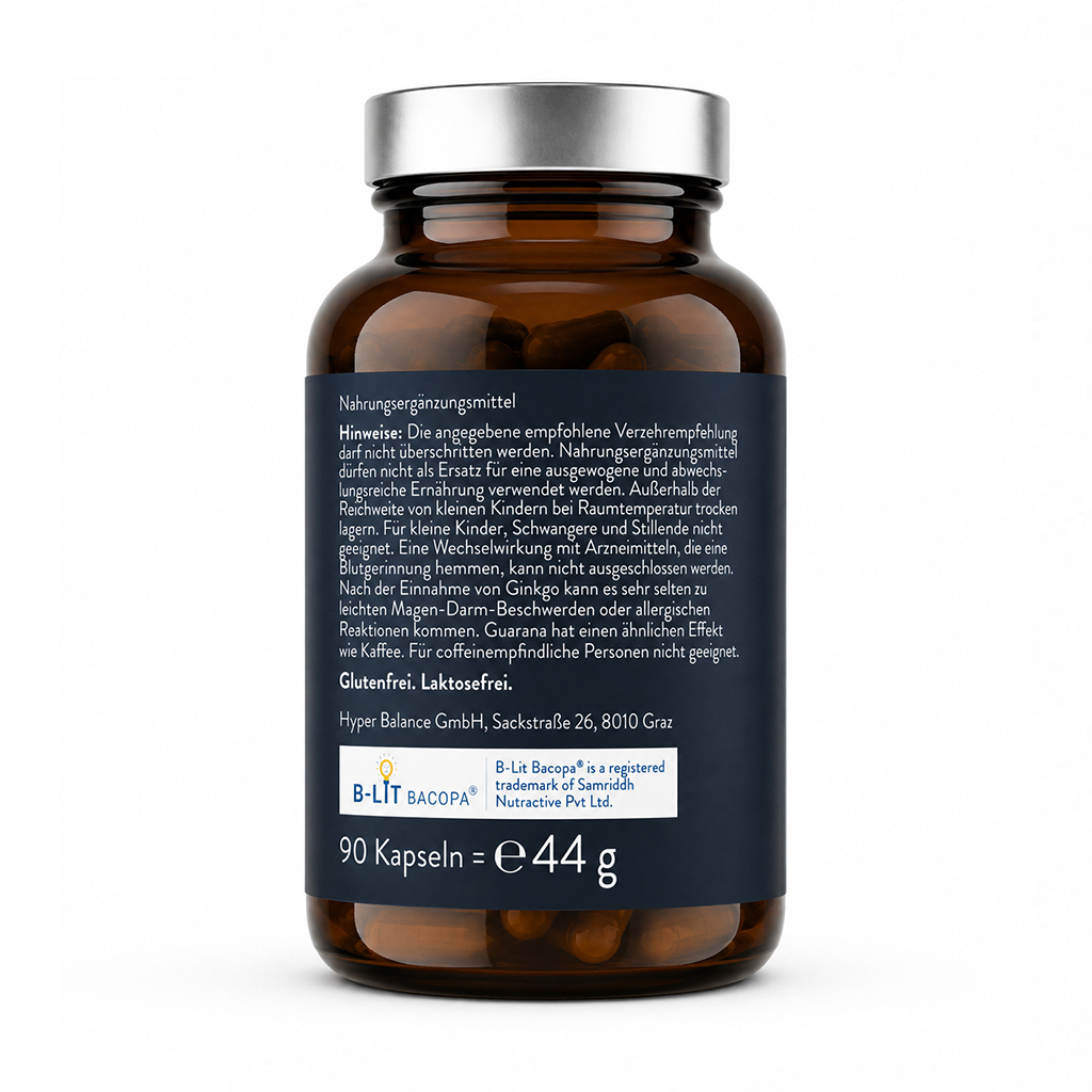 NUTRISH Neuro Fokus – Rückseite