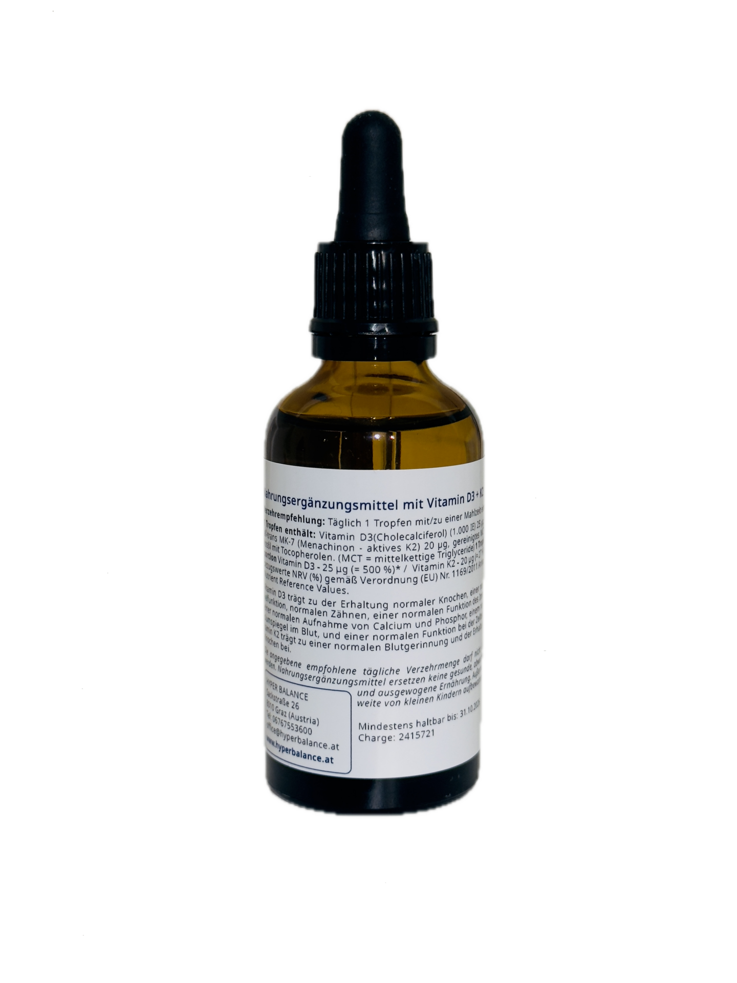 Vitamin D3 & K2 MK7