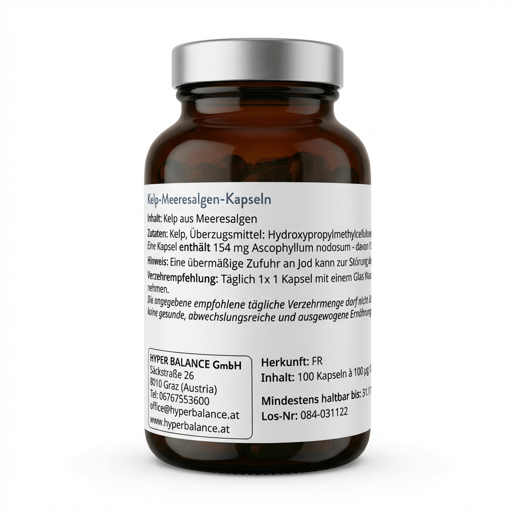 Kelp – reich an Jod